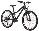 Byk E-540x9 MTBG Girls Mountain Bike Black Neon Pink